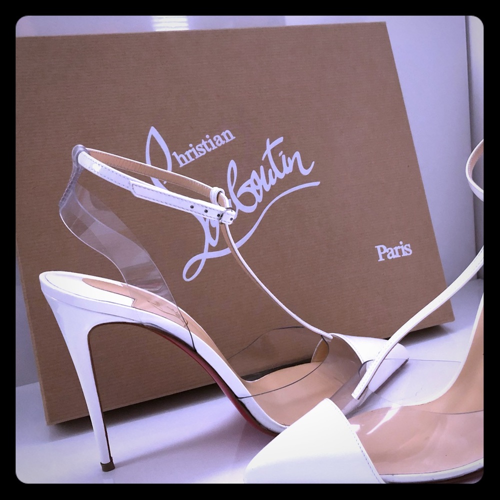 Christian Louboutin Patent PVC Pump